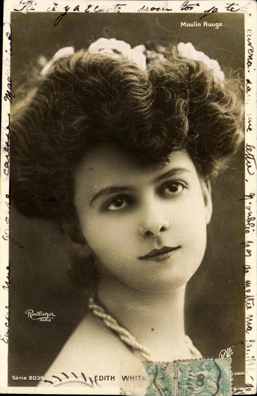 Edith White — Moulin Rouge — Rawilinger, Série 2039