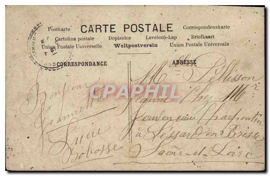 CPA Fantaisie Femme Valencia Espagne — Rückseite