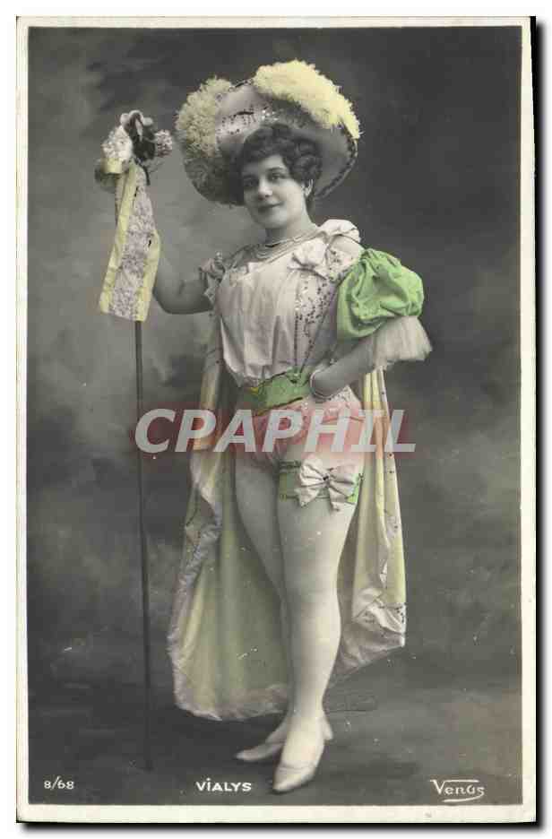 Sujet féminin en costume de scène — VIALYS — VenGS