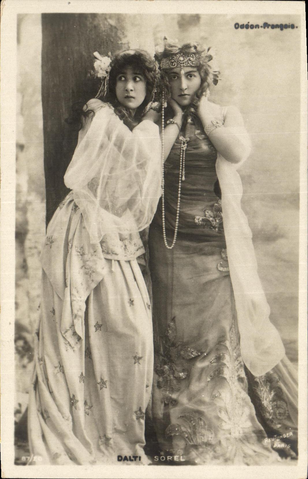 CPA Fantaisie Femme Dalti Sorel Odean 