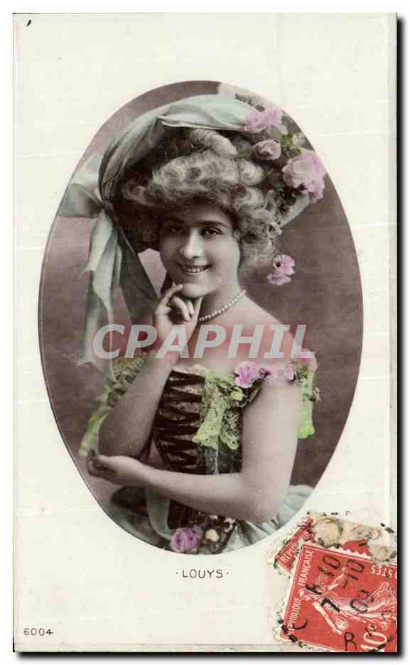 CPA Fantaisie Femme Louys 