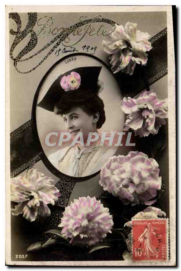 CPA Fantaisie Femme Lyses