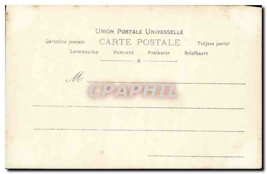 CPA Fantaisie Femme Alhambra Locbelle Feridje — Verso