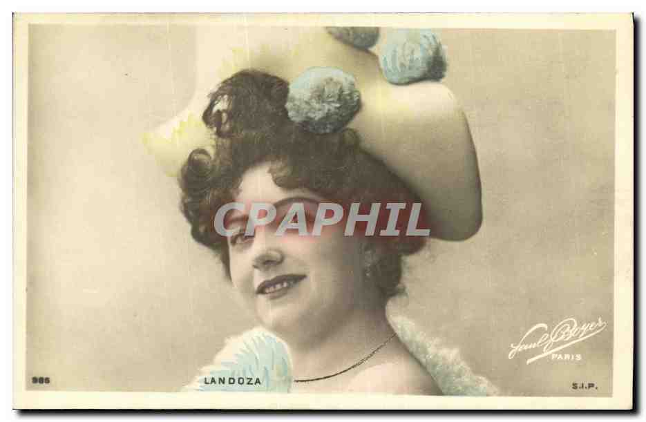CPA Fantaisie Femme Landoza