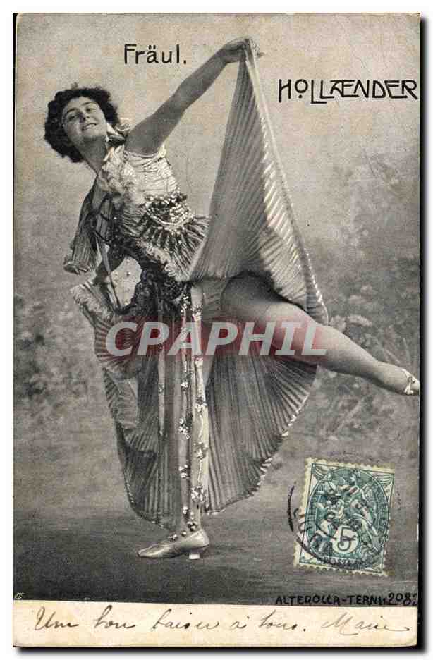 CPA Fantaisie Femme Fraul Hollaender 