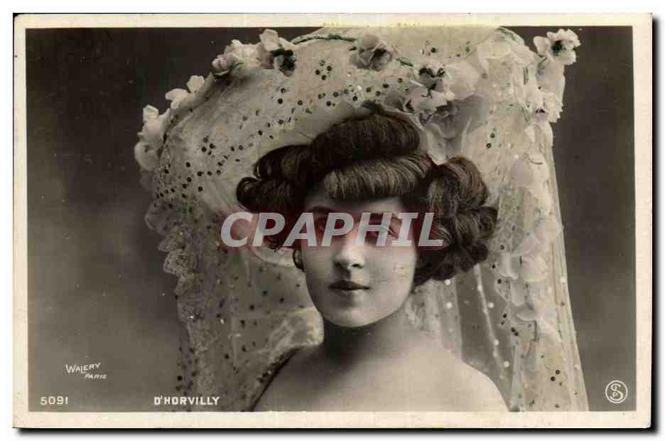 CPA Fantaisie Femme D Horvilly