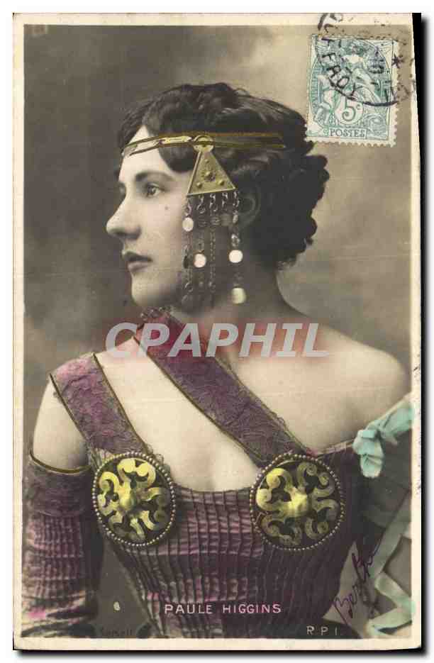 CPA Fantaisie Femme Paule Higgins