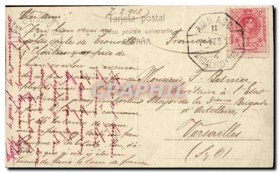 CPA Fantaisie Femme Pastora Imperio — Verso