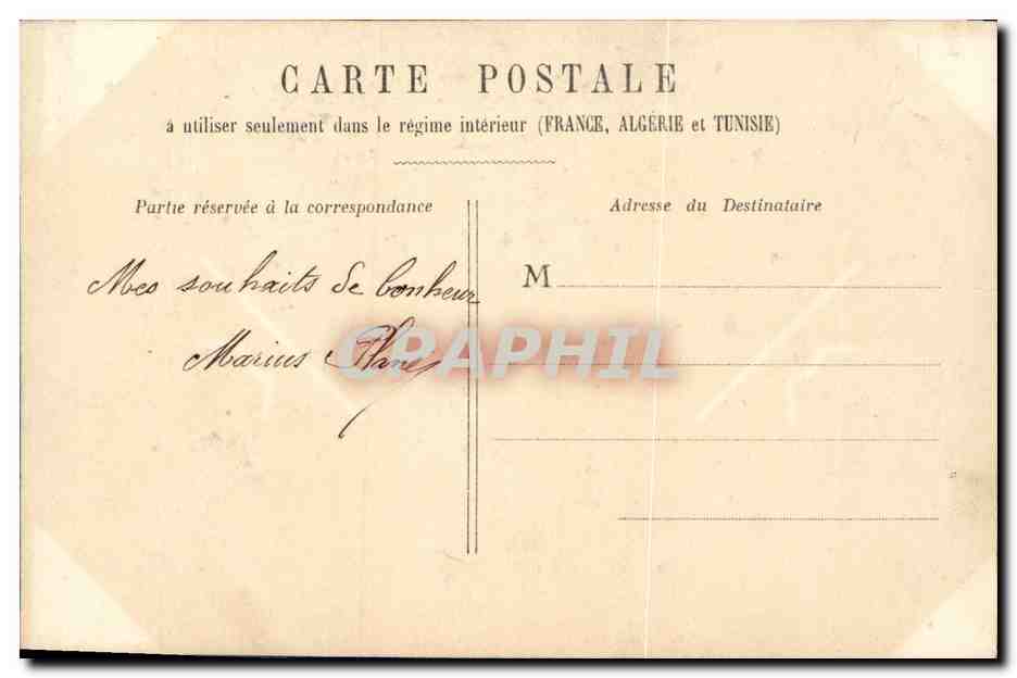 CPA Fantaisie Femme Mimi James — Rückseite