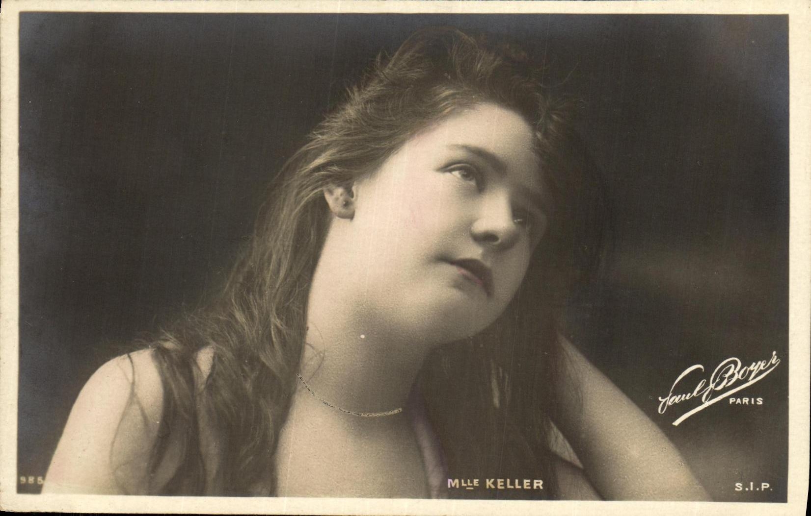 Mlle Keller — portrait — Saul Boyer, Paris, S.I.P.
