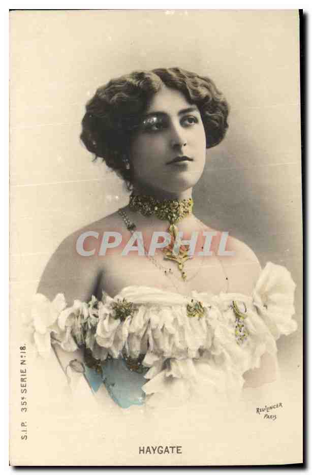 CPA Fantaisie Femme Haygate