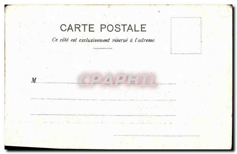 CPA Fantaisie Femme Mme Jane Hading — Rückseite