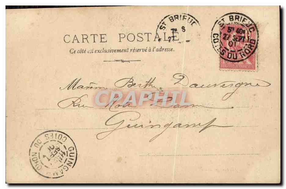 Jane Hading — Portrait — Reutlinger Paris, n°10 — Verso