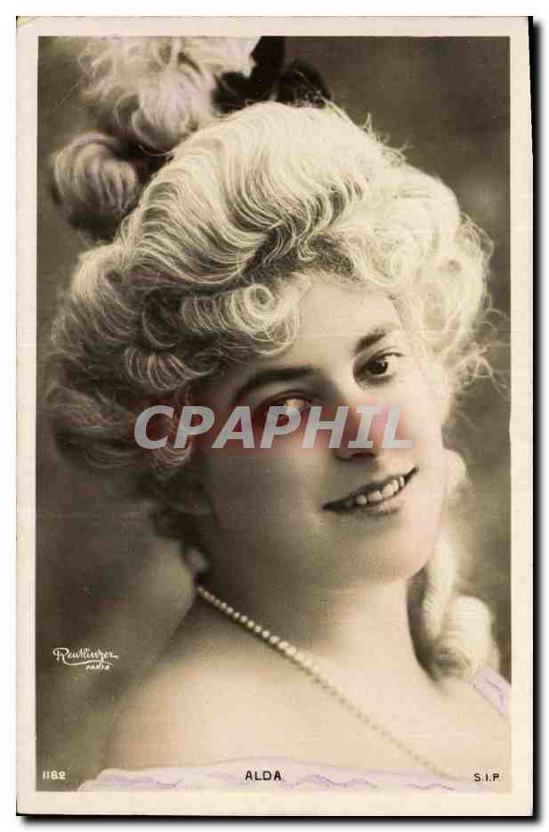 CPA Fantaisie Femme Alda