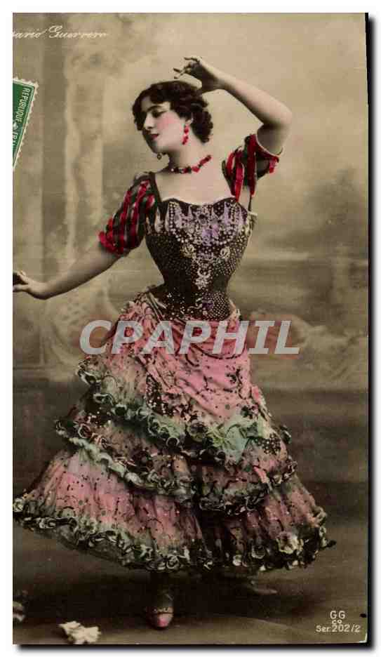 Danseuse en costume de scène — photographie de Mario Guerrero — série GG Ser.202/2