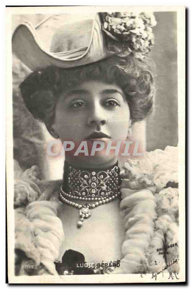 CPA Fantaisie Femme Lucie Gerard