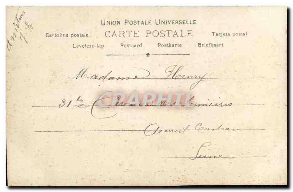 Y. Garrick — Odeon — Raullinger, Paris, n°1066 — Verso