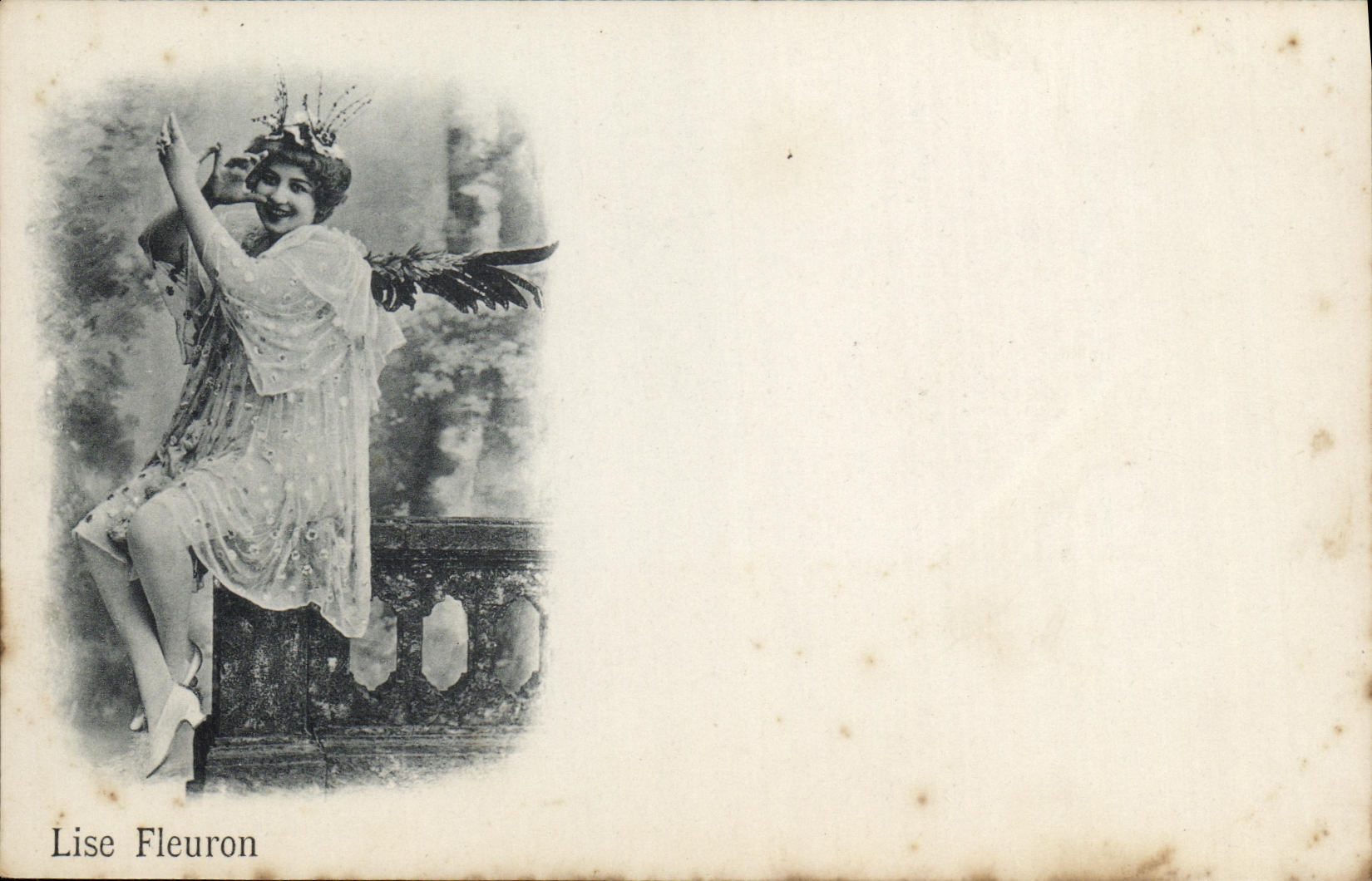 Lise Fleuron — ange aux ailes — éditeur non visible