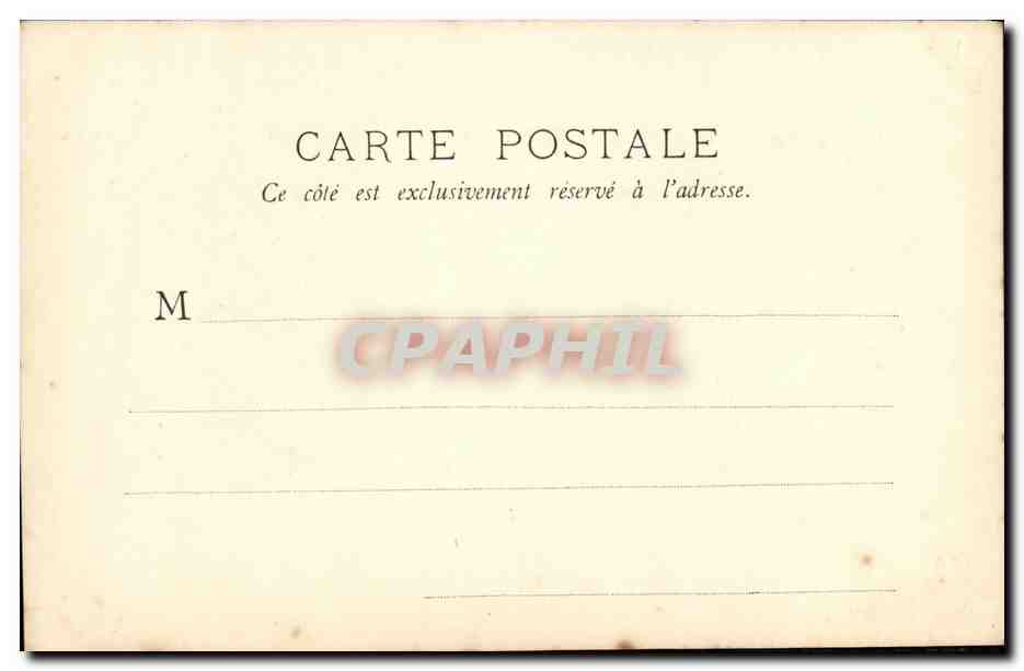 CPA Fantaisie Femme Lise Fleuron Chat — Rückseite