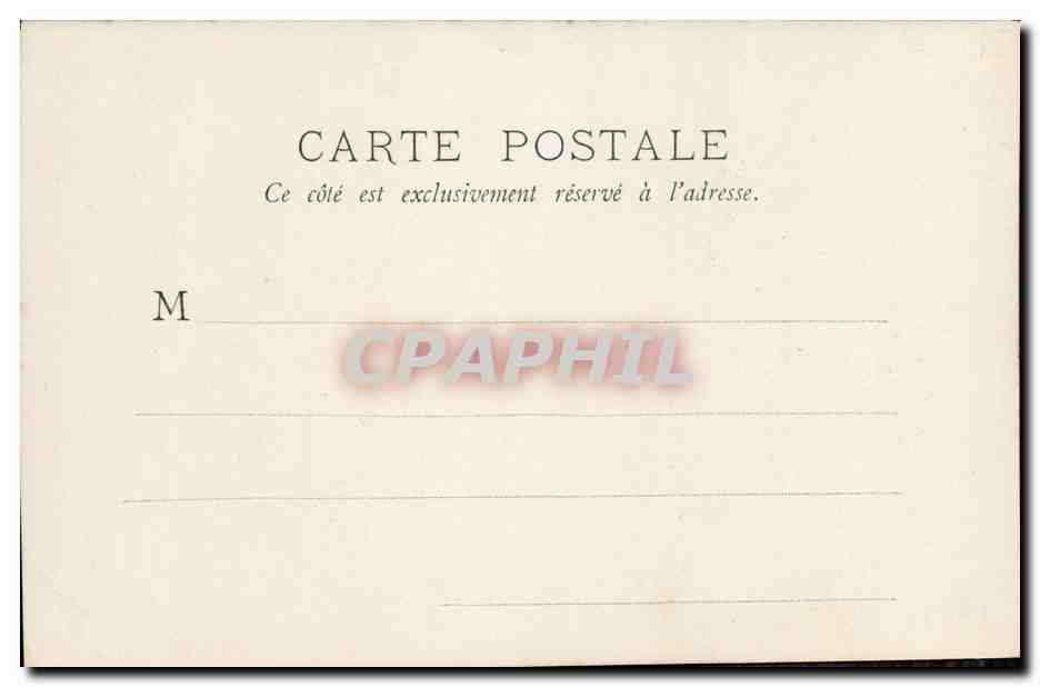 Lise Fleuron — jeune femme avec chat — carte postale — Rückseite