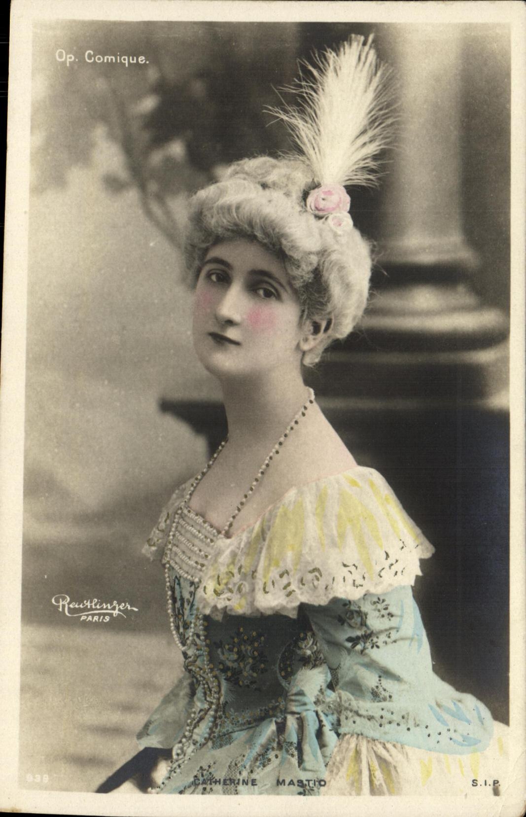 Catherine Mastio — Opéra Comique — Reuühlinger Paris n° 938