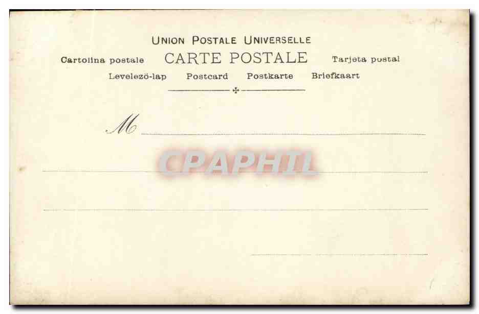 CPA Fantaisie Femme Madge — Verso