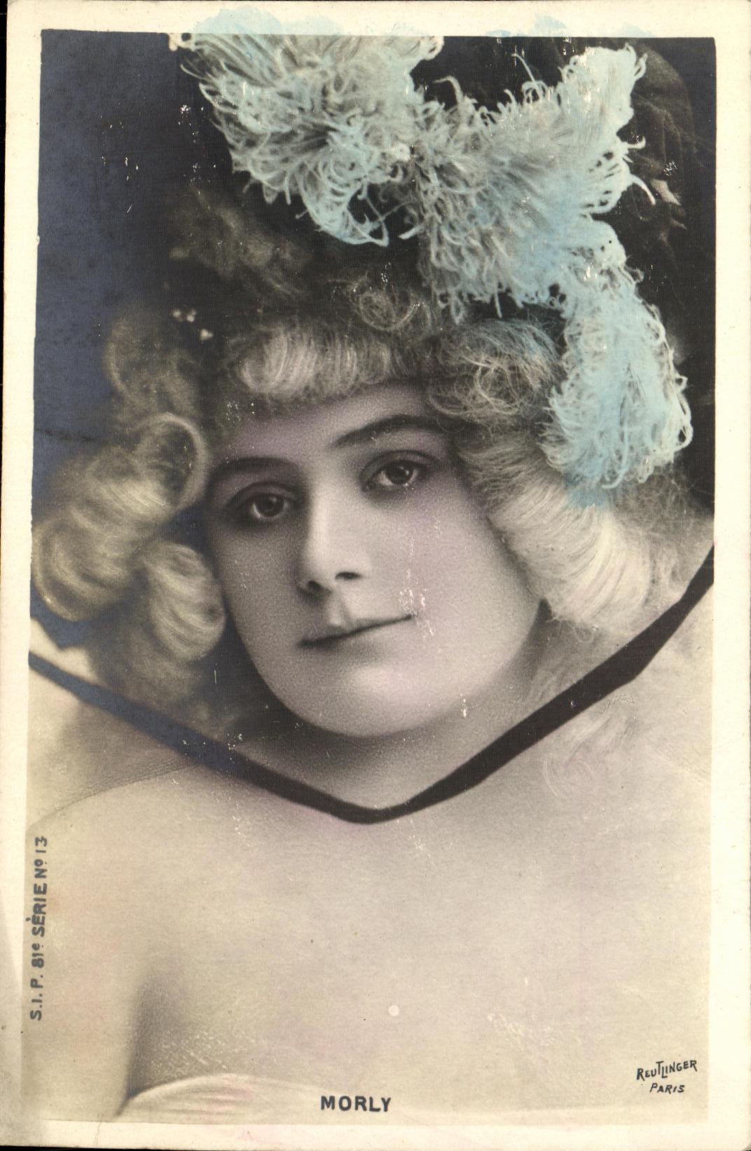 Morly — Portrait d'actrice — S.I.P. Série N°13, Reutlinger Paris