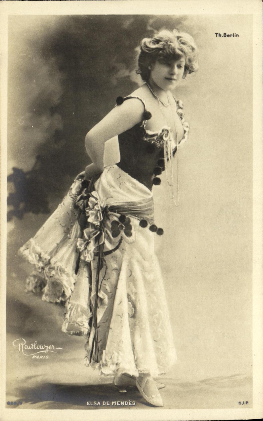 Elsa de Mendès — Tänzerin — Reutlinger Paris, n° 8869