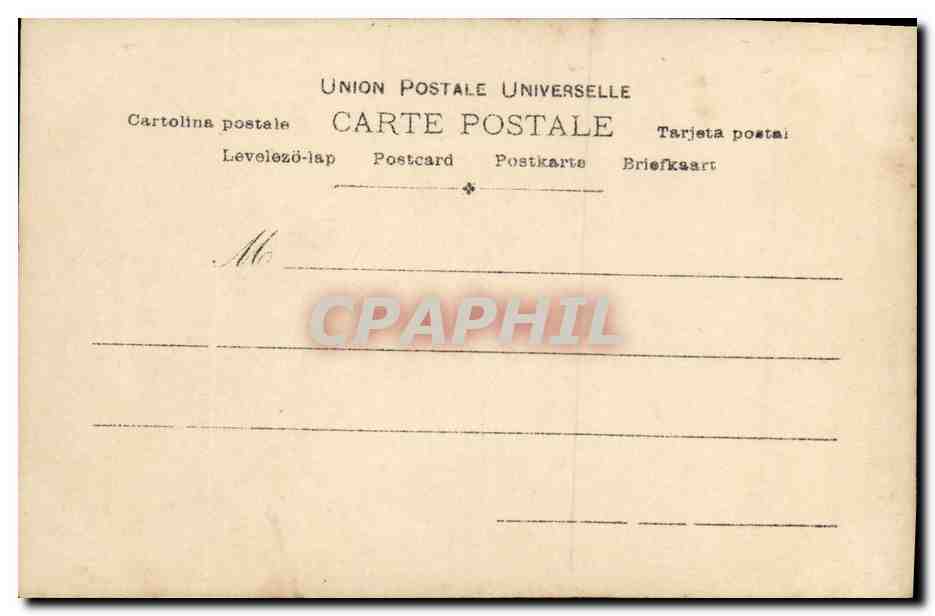 CPA Fantaisie Femme Miss Lea Morgan — Rückseite