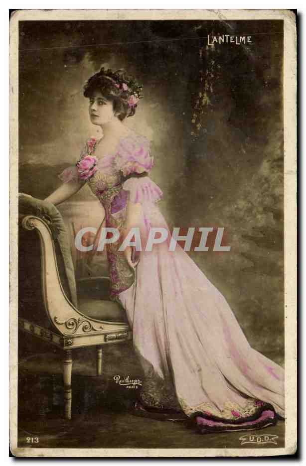 CPA Fantaisie Femme Lantelme 