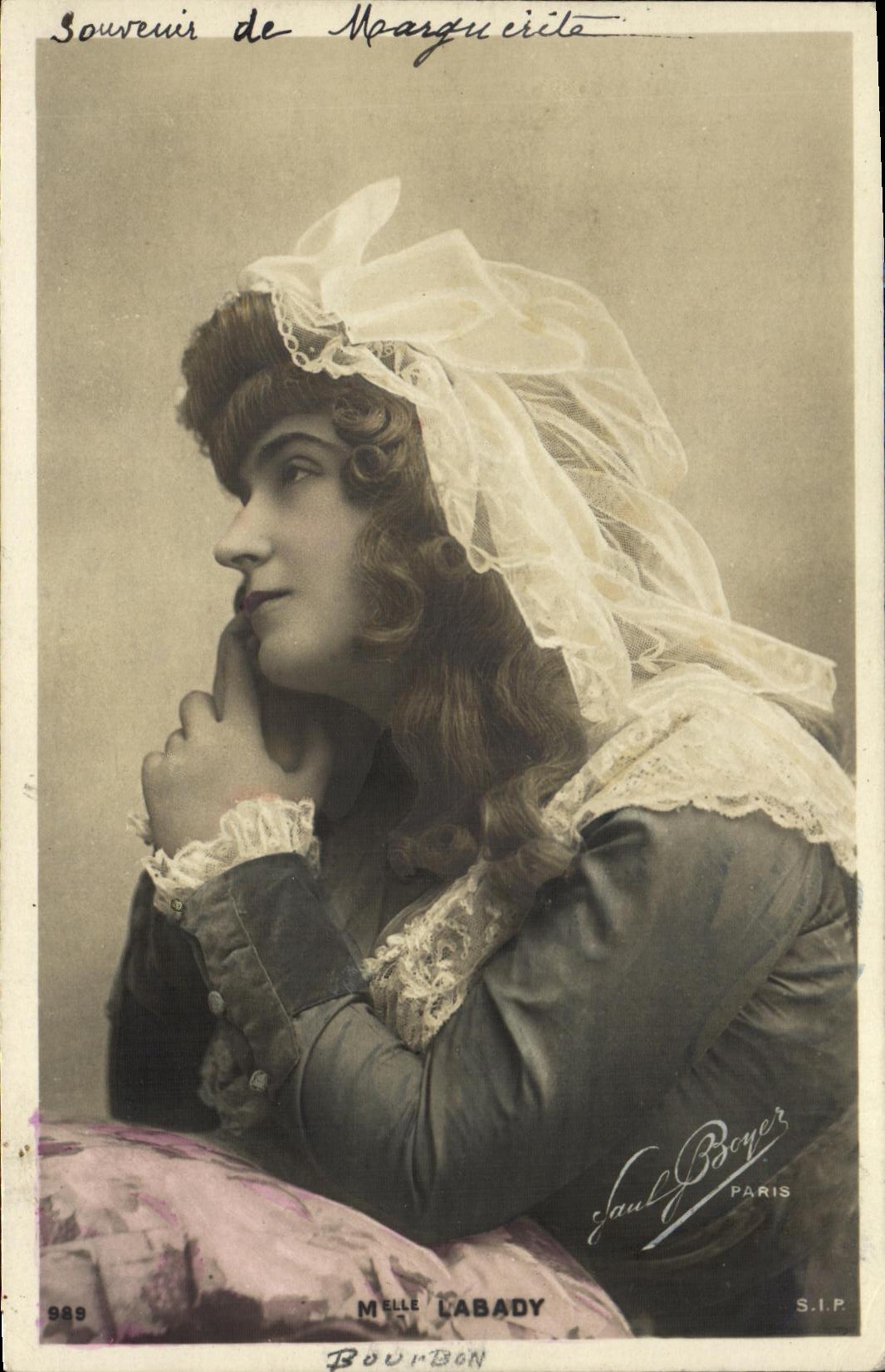 Melle Labady — Recuerdos de Marguerite — Saul Boyer, París, S.I.P., n°989