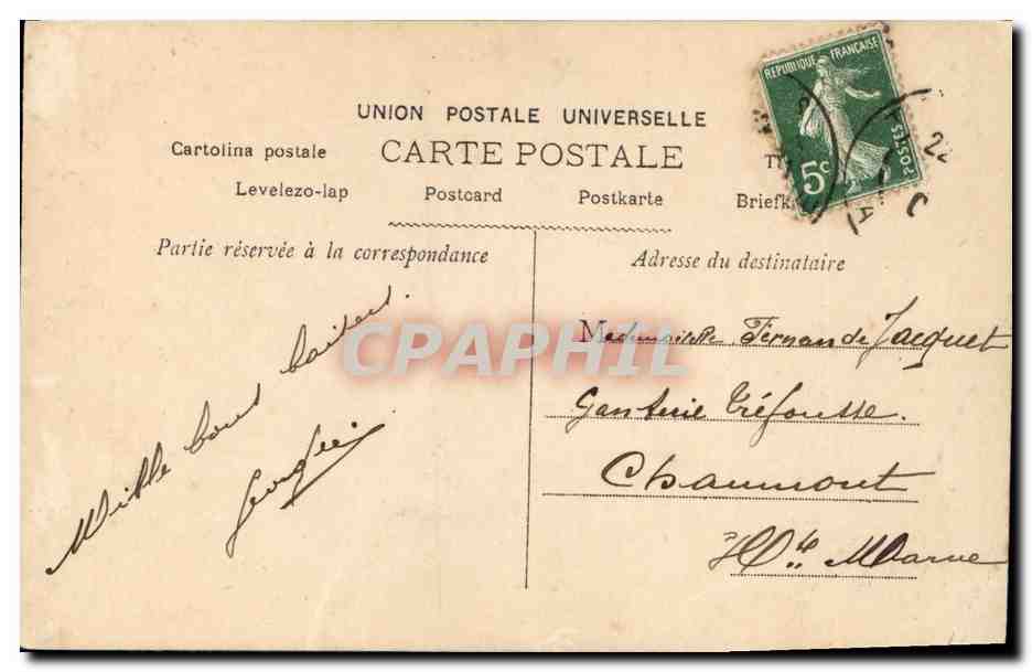 Femme en fourrure et chapeau orné — Louisa — photographe Rondlinger, Paris, n°214 — Verso