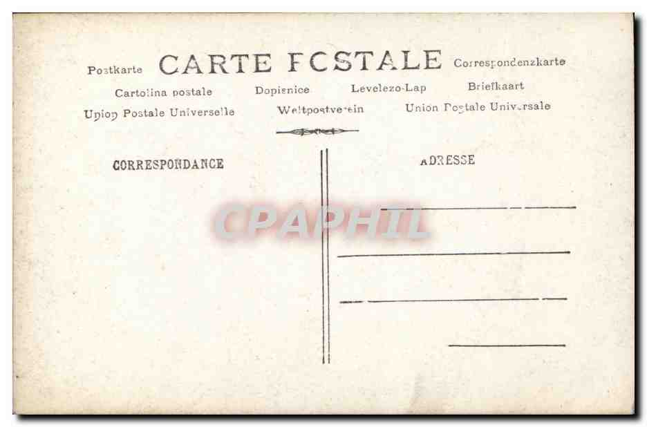Portrait d'une dame — époque 1900-1910 — éditeur inconnu, n° de série non visible — Reverso