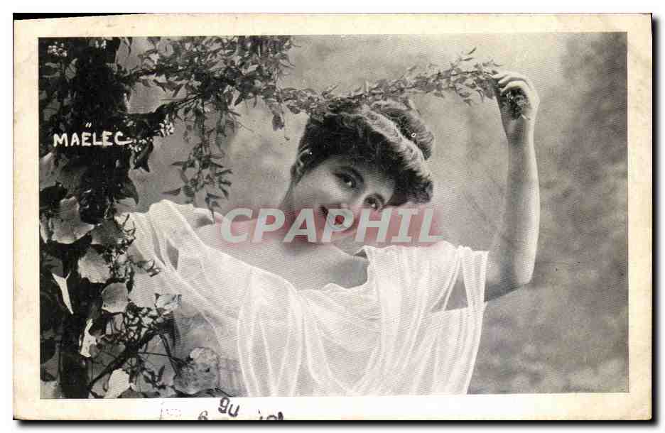 CPA Fantaisie Femme Maelec
