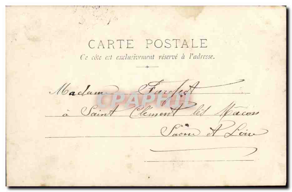 Margill — femme en costume de fruits — Stebbing.ph. F.K. — Verso
