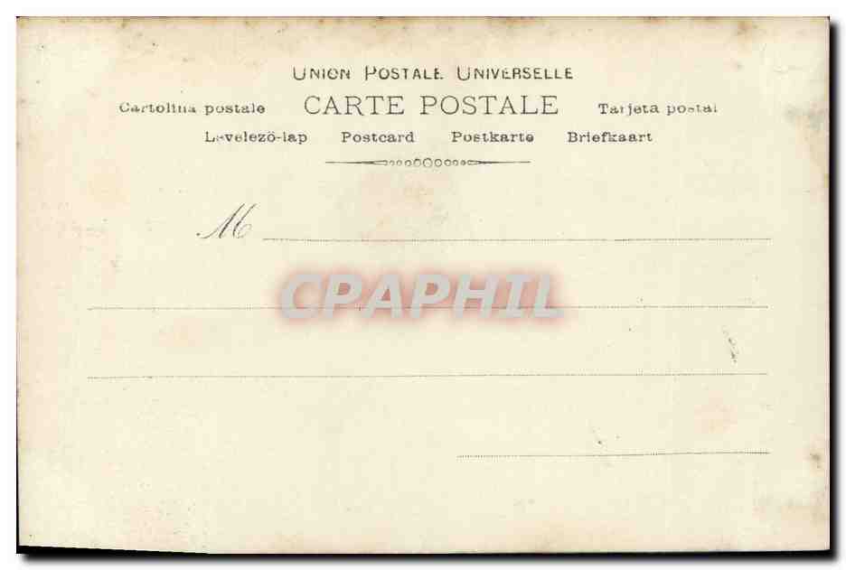 CPA Fantaisie Femme Miss Bertha Oliver Alhambra — Rückseite