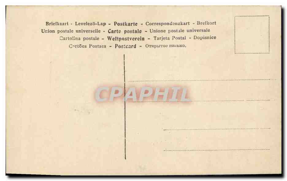 CPA Fantaisie Femme La belle di Miranda — Verso