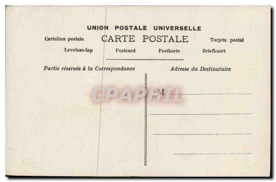 CPA Fantaisie Femme Valentine Merelli — Rückseite