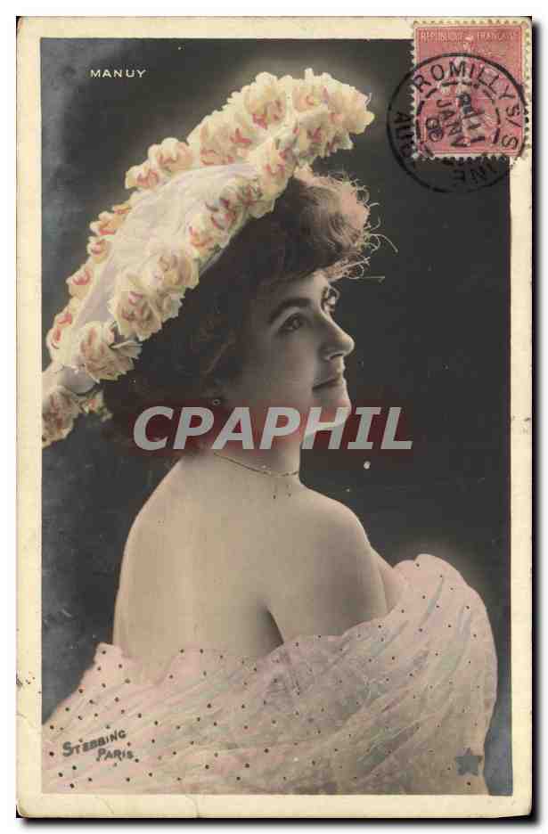 CPA Fantaisie Femme Manuy