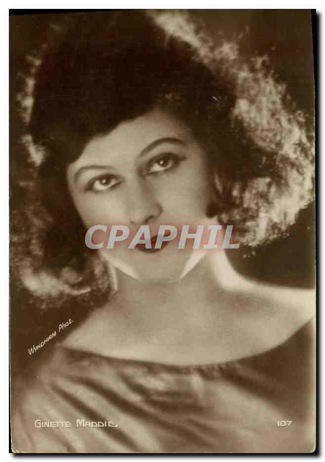 CPA Fantaisie Femme Ginette Maddie