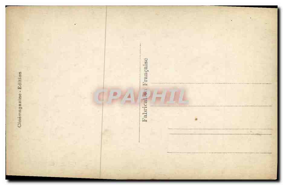 CPA Fantaisie Femme Ginette Maddie — Verso
