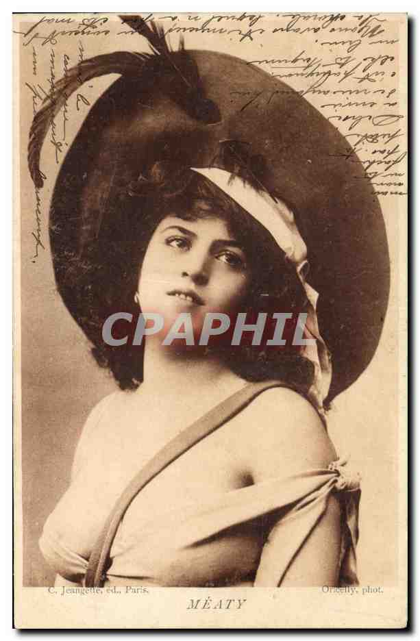 CPA Fantaisie Femme Meaty