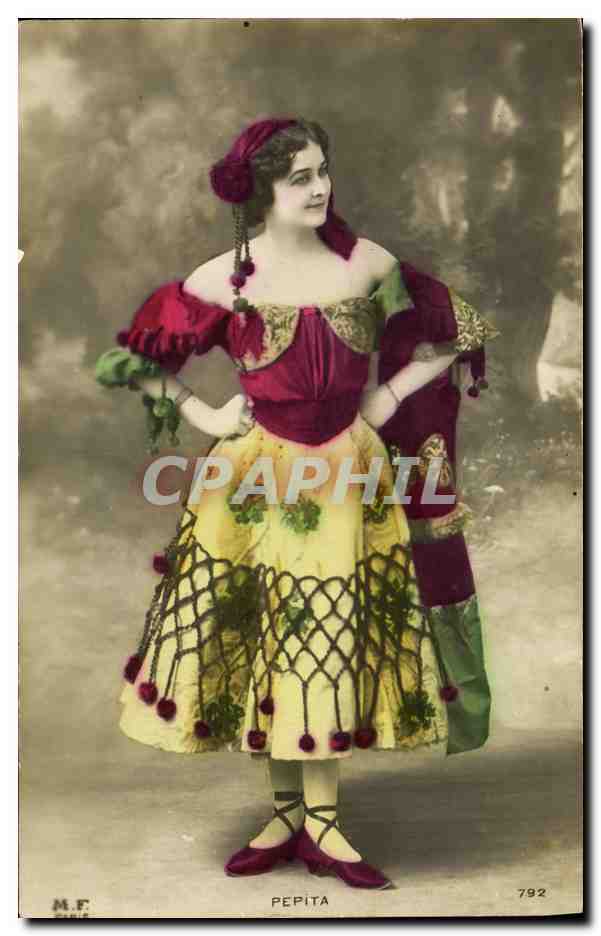 Pepita — danseuse en costume de scène — M.F. Paris n°792