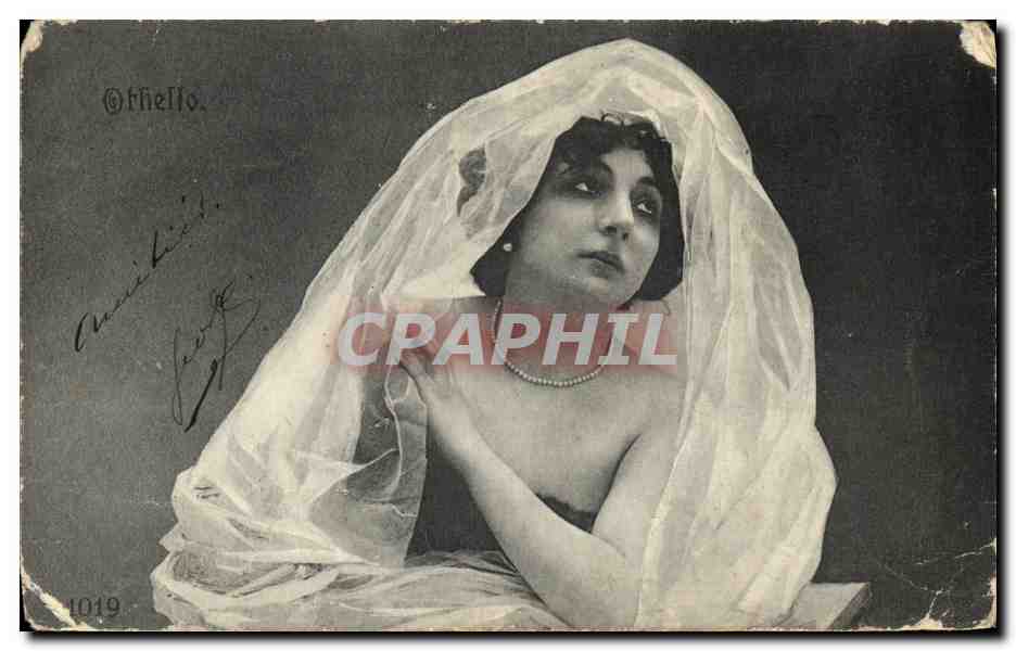 CPA Fantaisie Femme Othello