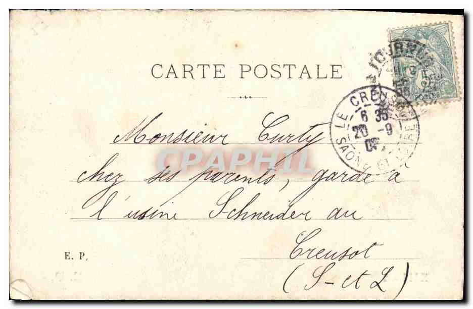 CPA Fantaisie Femme Lucy Nanon  — Rückseite