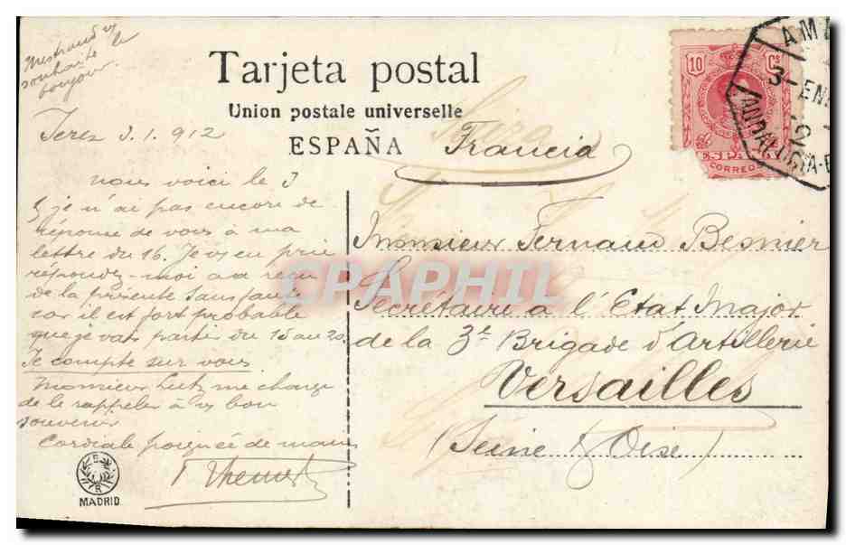 Bella Nancy — danseuse à Madrid — éditée par Madrid — Reverso