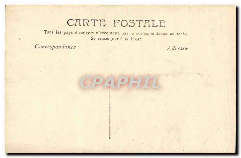 Femme nue portant masque — Parisiana — éditeur Dufuqit, Paris — Verso