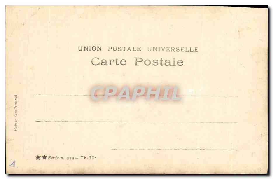 CPA Fantaisie Femme Sterly — Verso