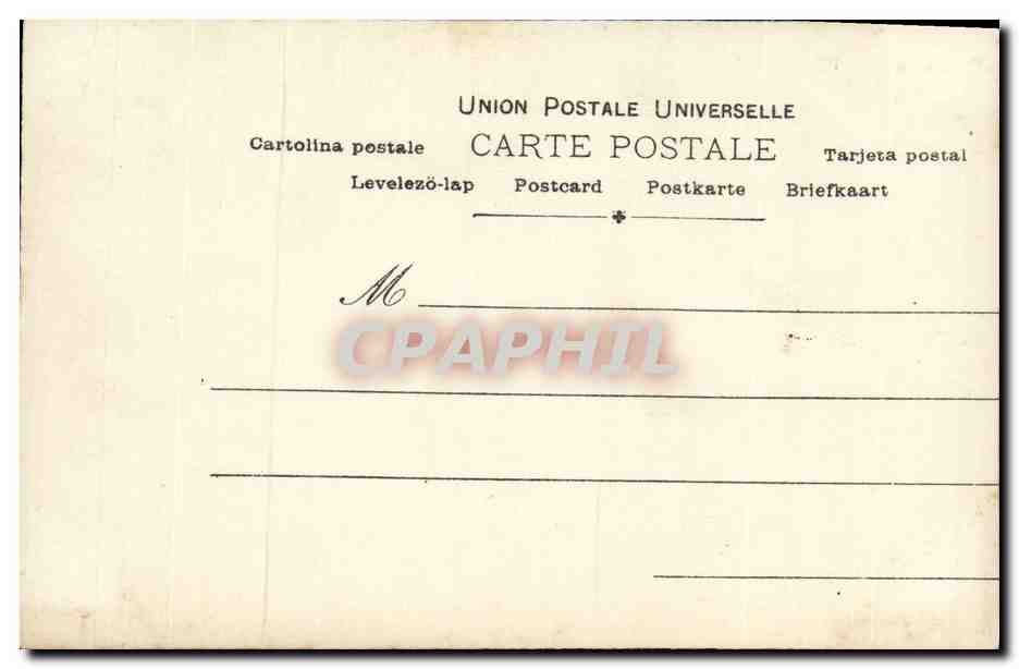 Paula Monti — danseuse en costume de scène — Paul Boyer, Paris, n° 990 — Verso