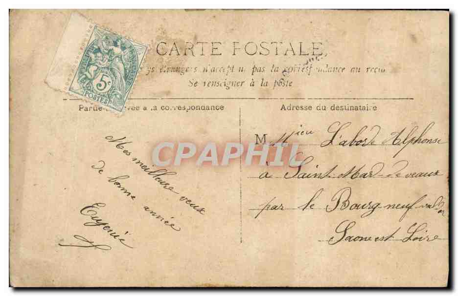 CPA Fantaisie Femme theatre du Chatelet Ethel Gregson — Rückseite
